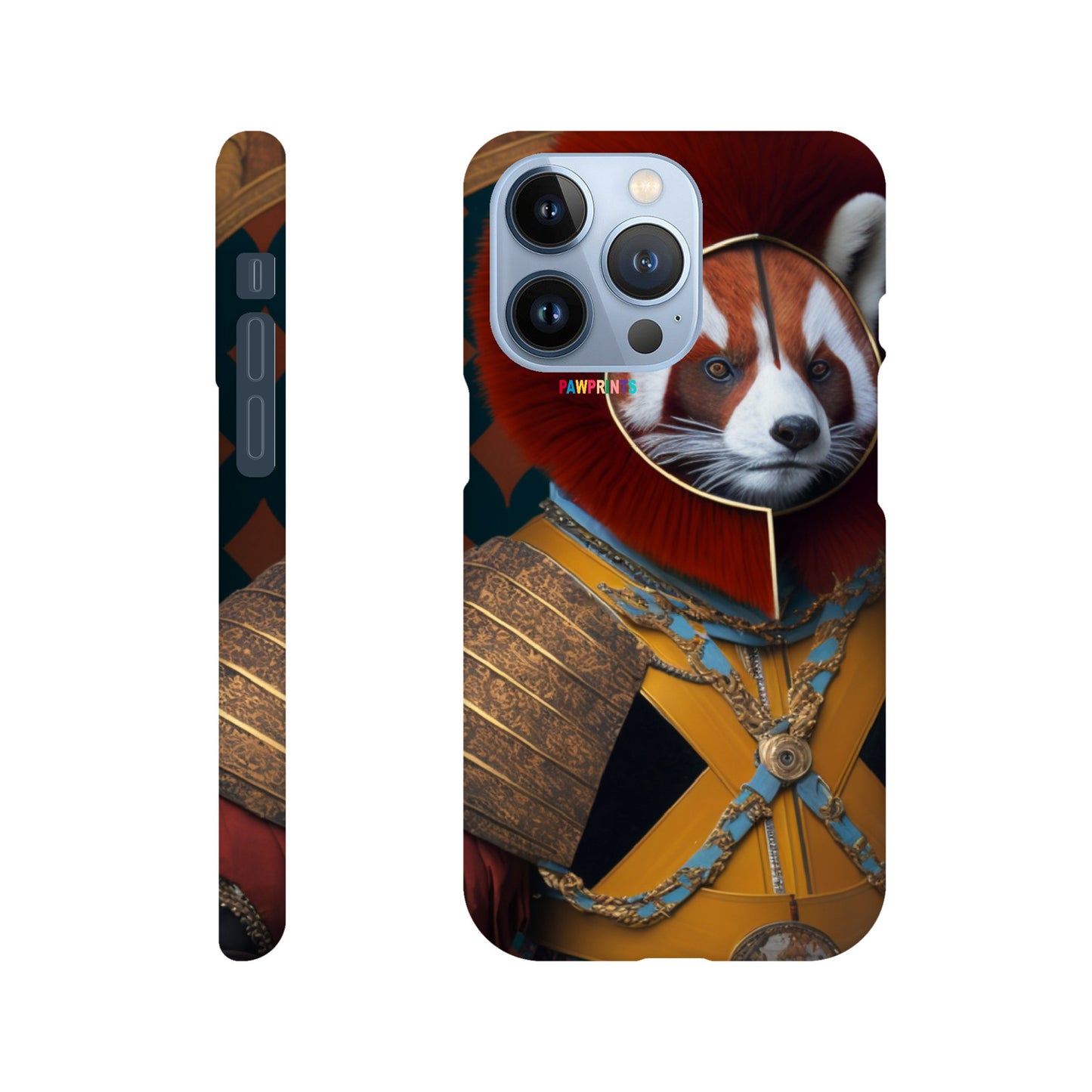 Red Panda Warrior, Slim case for Iphone13pro