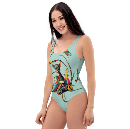 One-Piece Swimsuit, Pépé the pinscher