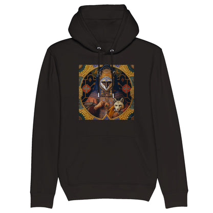 Racoon Amazigh King,  black hoodie