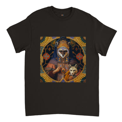 Racoon Amazigh King, Heavyweight Unisex Crewneck T-shirt