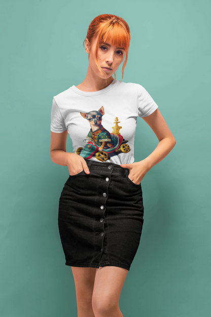 Pépé the Mini Pinscher,  Unisex Classic T-shirt.